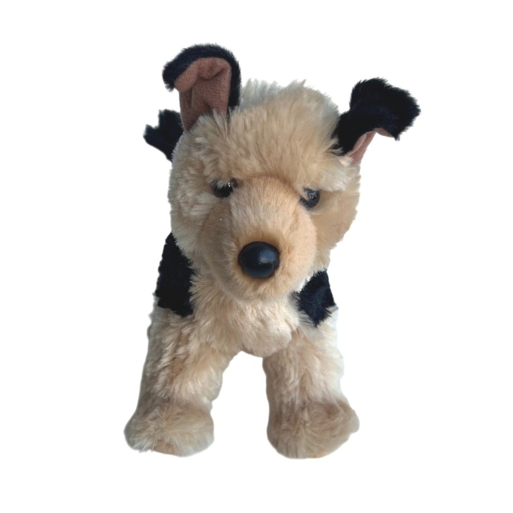 Douglas Cuddle Toys German Shepherd Plush Black Tan Standing Dog 4079 04/2022
